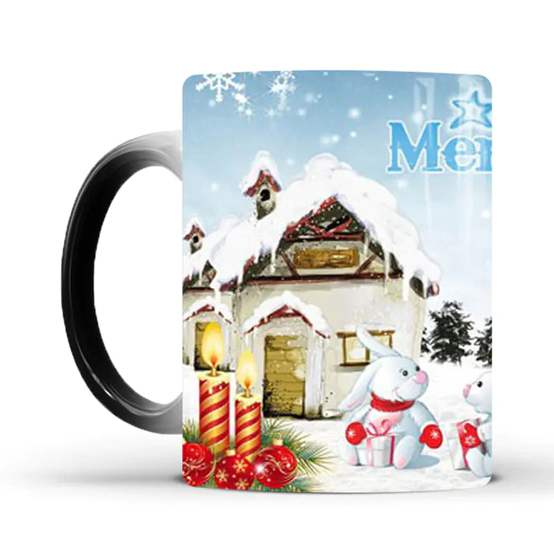 Mug Magique de Noël – Motif Festif Révélé à la Chaleur