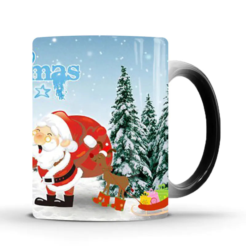 Mug Magique de Noël – Motif Festif Révélé à la Chaleur